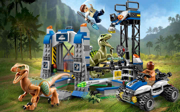 Come sarebbe Jurassic World in versione Lego?