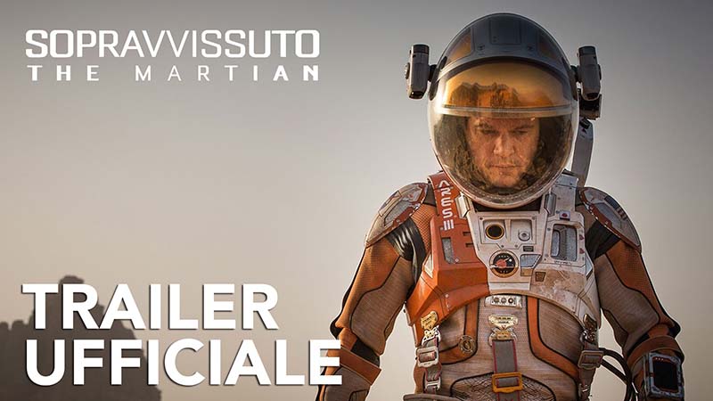 Sopravvisuto – The Martian: ecco il trailer in italiano