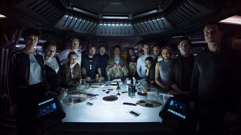Alien Covenant: ecco il video del prologo e la foto del cast