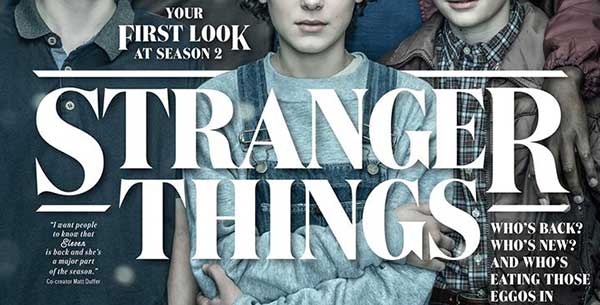 Stranger Things: tutto il cast riunito nella copertina di EW