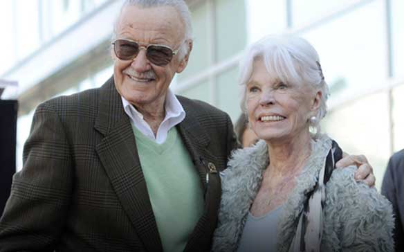 La moglie di Stan Lee, Joan si è spenta oggi a 93 anni