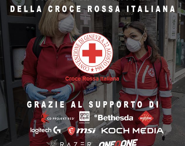 Covid-19: continua il supporto della gaming industry alla Croce Rossa Italiana