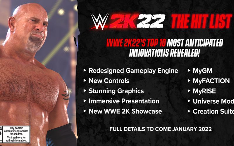 WWE 2K22: Il nuovo trailer mostra le 10 features più attese