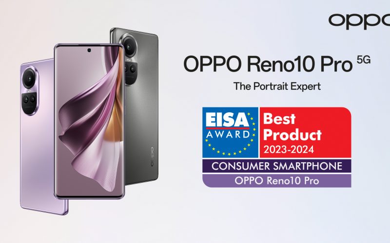 OPPO Reno10 Pro: Il device conquista l’EISA CONSUMER SMARTPHONE 2023-2024
