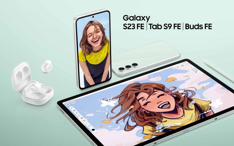 Samsung: Arrivano Galaxy S23 FE e Galaxy Tab S9 FE+