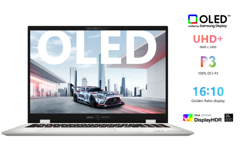 I laptop MSI Mercedes-AMG disponibili per il preordine