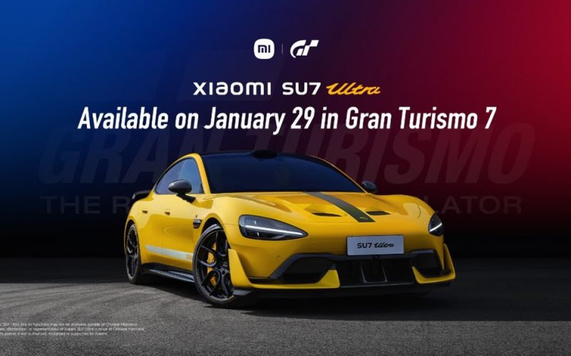 Xiaomi SU7 Ultra sbarca su Gran Turismo 7