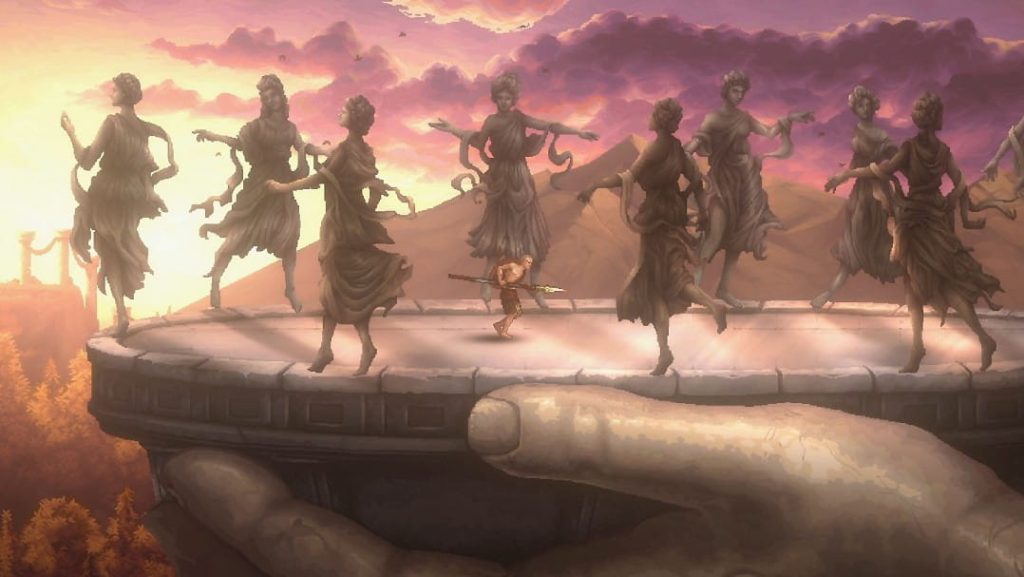 God Of War Sons of Sparta grafica