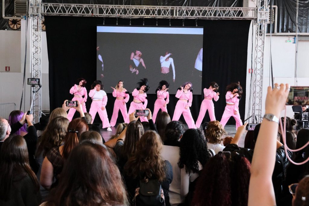 ballerine esibizione megacon torino